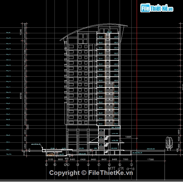 File cad,kiến trúc trung tâm thương mại,lilama,Trung tâm thương mại văn phòng,nhà ở hỗn hợp Lilama